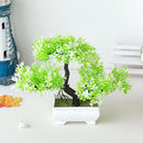 Plantas Artificiais Decorativas, Bonsai em Vaso, Pequena Árvore Falsa, Enfeites para Jardim Zen, Decoração de Mesa para Casa e Quarto
