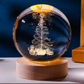 NOVO Natal Aniversário Gifts6 Crystal Ball Planet Night Light Laser Solar System Globe Astronomy Festival GiftsDesktopDecoration